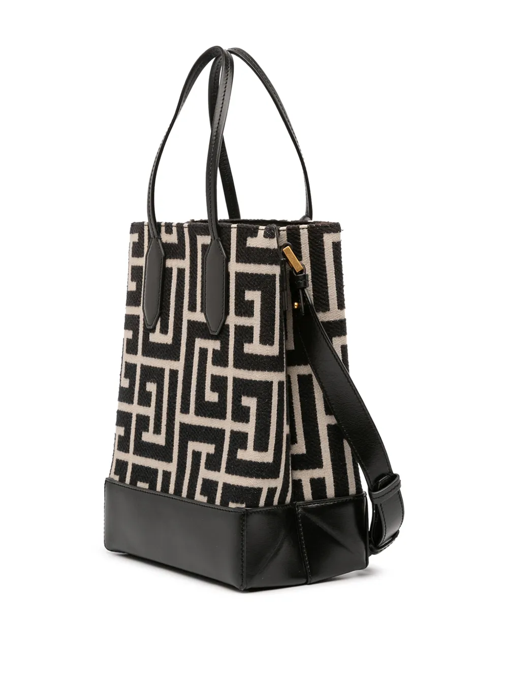 2023-2025 Maxi Monogram Jacquard North South Shopping Tote Satchel