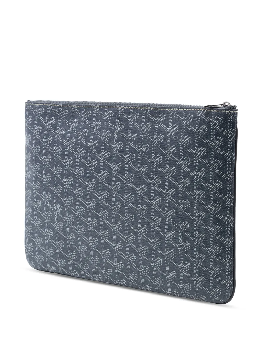 GOYARD Pre-owned 2017 Ine Senat Mm Clutch Bag In Gray