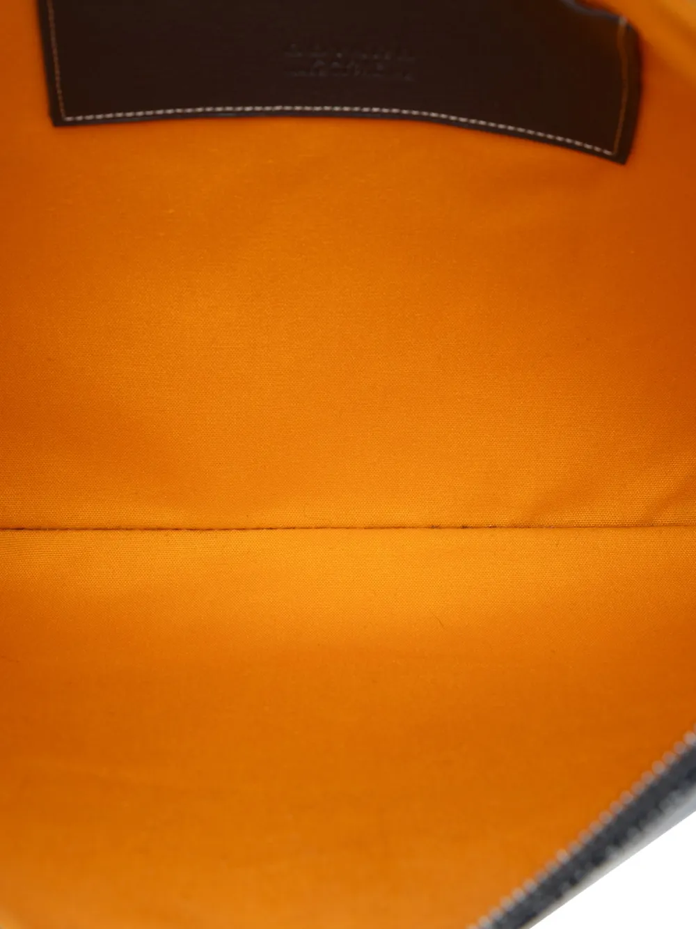 GOYARD Pre-owned 2017 Ine Senat Mm Clutch Bag In Gray