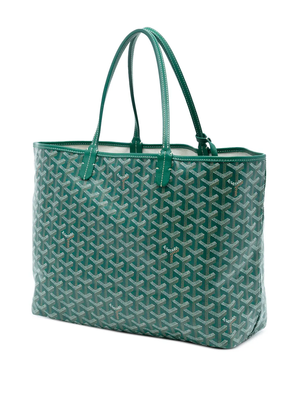 GOYARD Pre-owned 2018 Ine Saint Louis Pm Tote Bag In Green