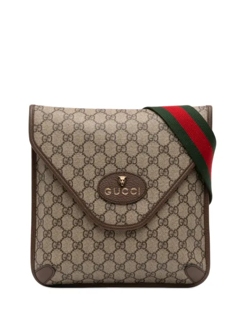 Gucci Pre-Owned 2016-2025 Medium GG Supreme Neo Vintage Flap crossbody bag