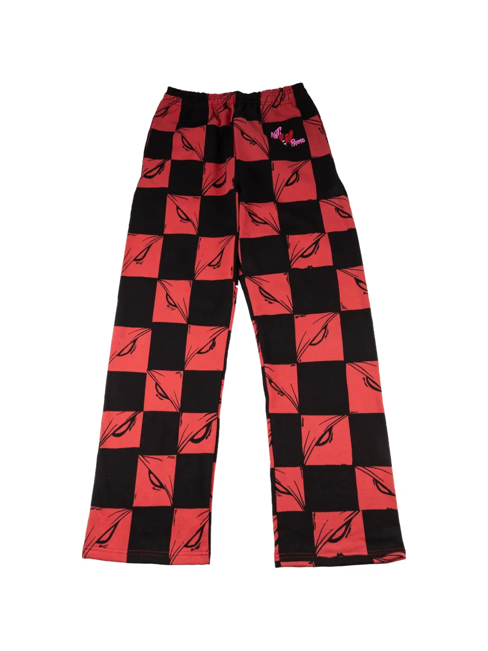 ANTI PROMO x Chrome Hearts x Matty Boy 99 Eyez track pants - Rosso