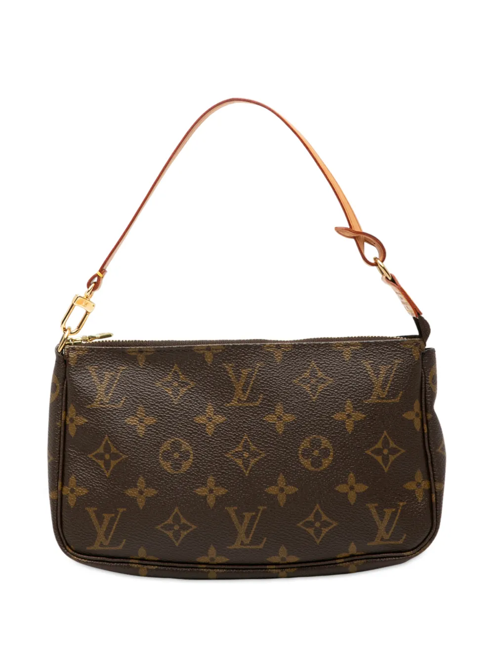 Louis Vuitton Pre-Owned Borsa a spalla Pochette Accessoires con monogramma 2000 - Marrone