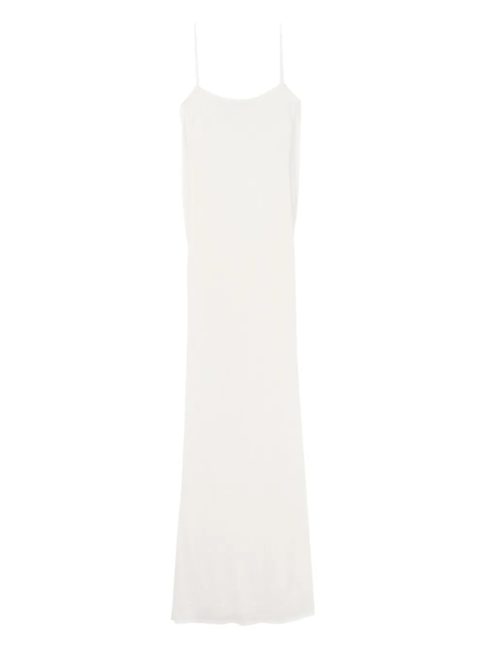 Jacquemus La Plumetis dress - Weiß