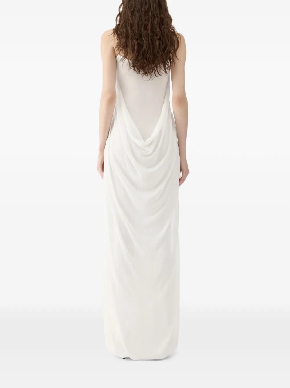 Jacquemus La Plumetis jurk Wit
