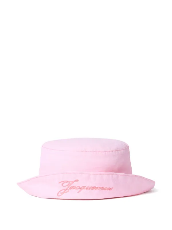 JACQUEMUS ピンク ハット Jacquemus The Baluchon バケットハット | ピンク | FARFETCH JP