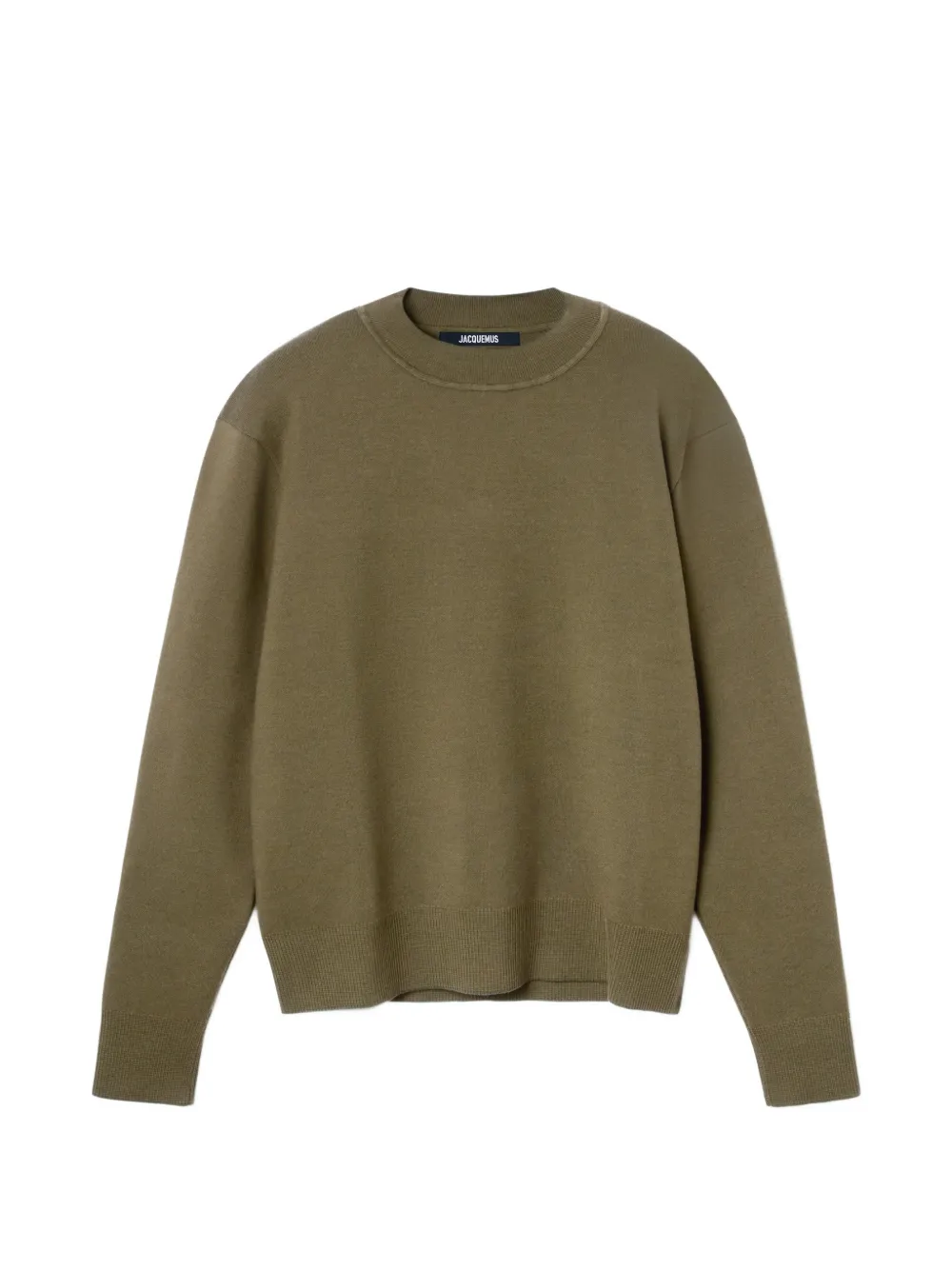 Jacquemus piqué logo-embroidered sweater - Green