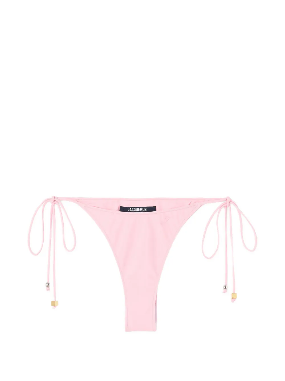 Jacquemus Triangle side-tie bikini bottoms - Rosa