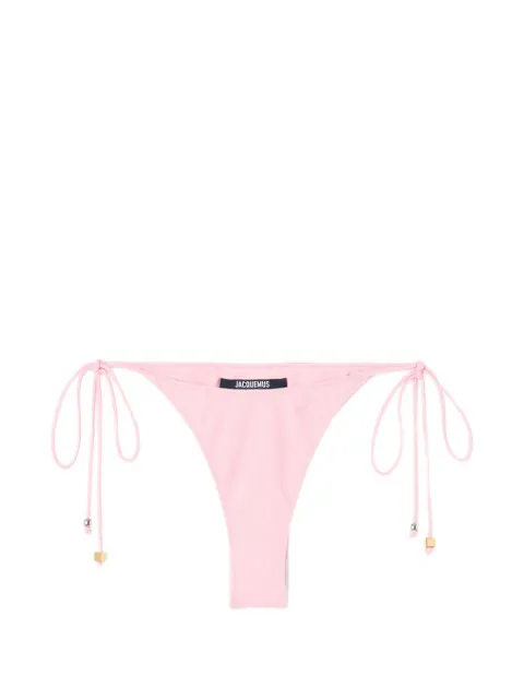 Jacquemus Triangle side-tie bikini bottoms