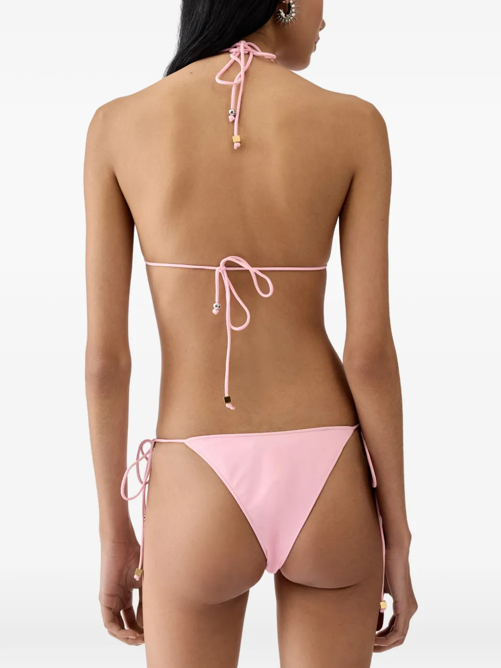  Jacquemus Slip Bikini Triangle - Rosa 