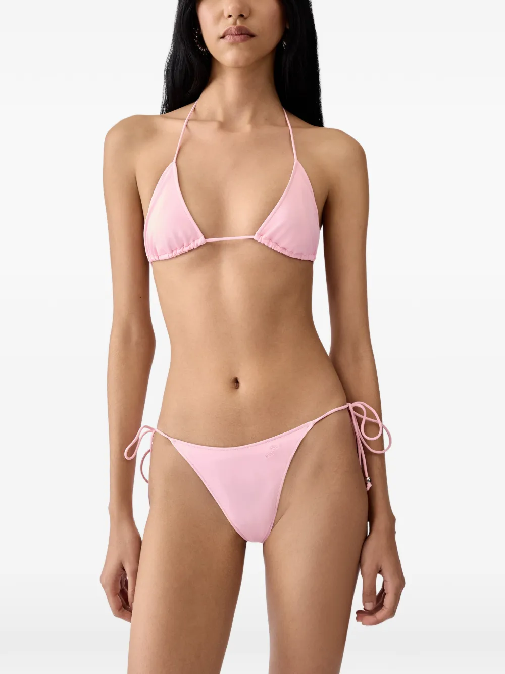  Jacquemus Slip Bikini Triangle - Rosa 
