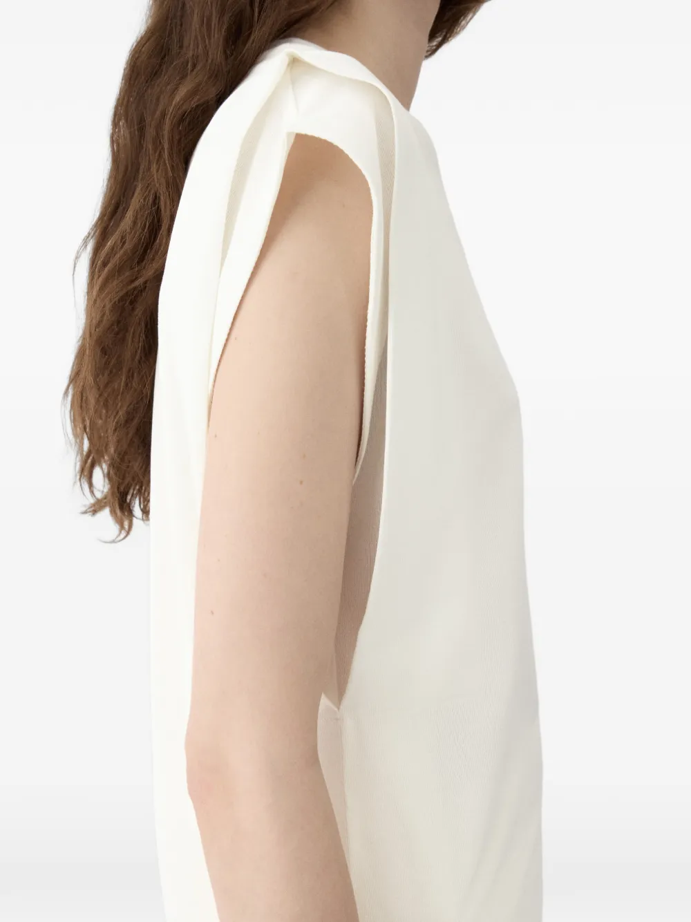 Jacquemus Le Debardeur Ventadou T-shirt Beige