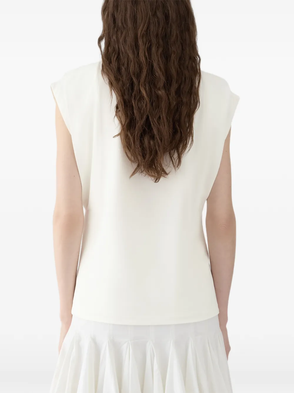 Jacquemus Le Debardeur Ventadou T-shirt Beige