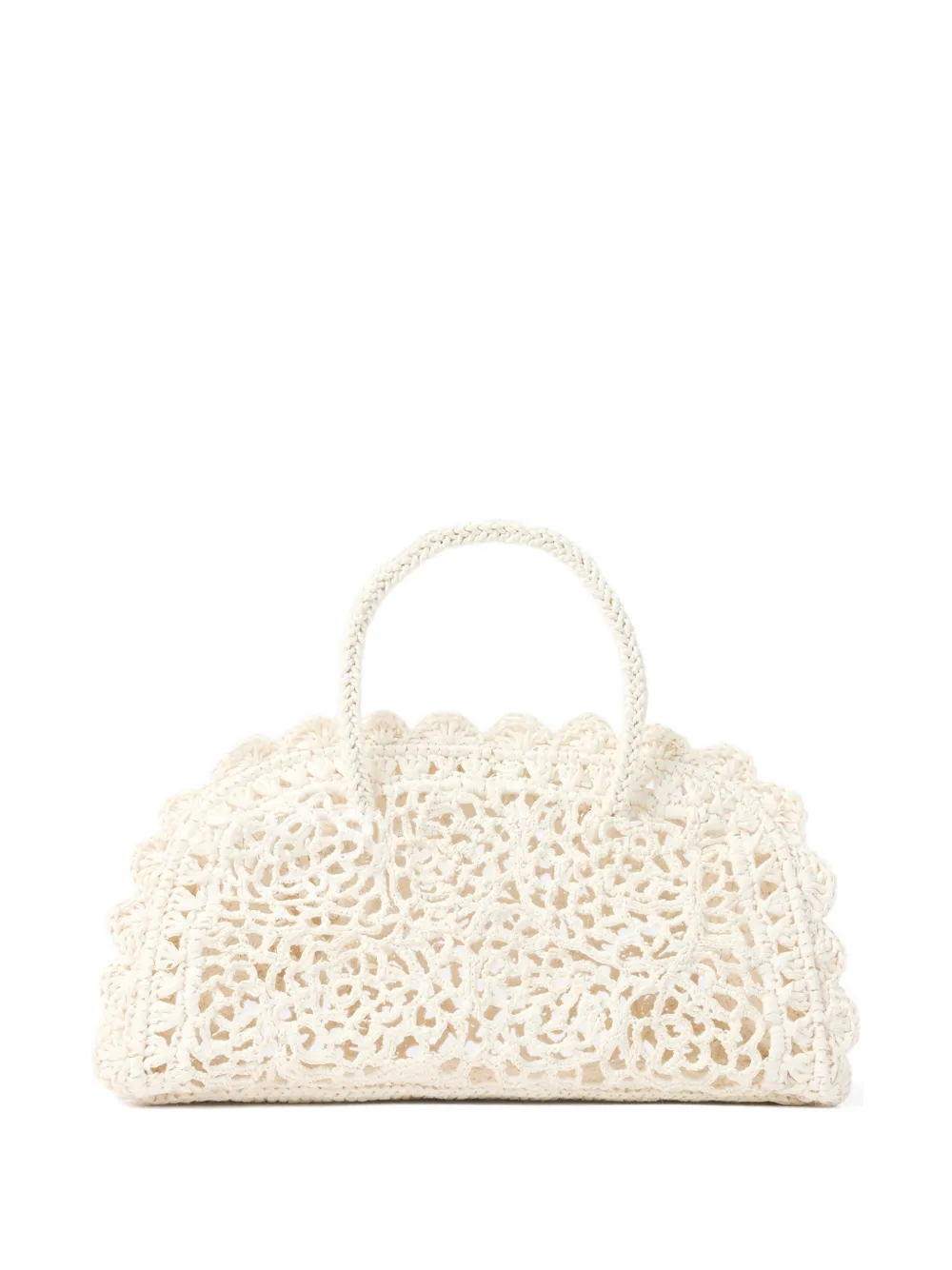 Jacquemus Borsa tote Turismo - Bianco