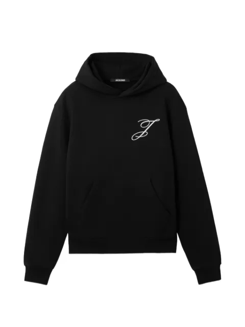 Jacquemus hoodie con detalle del logo