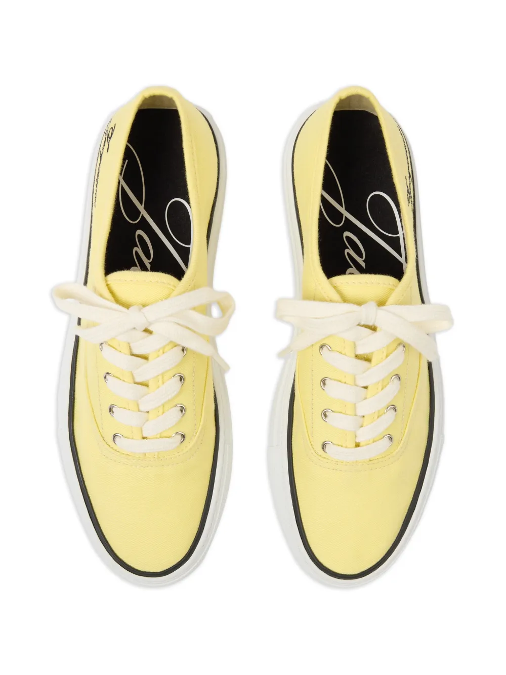 Jacquemus Fefe sneakers met veters Geel