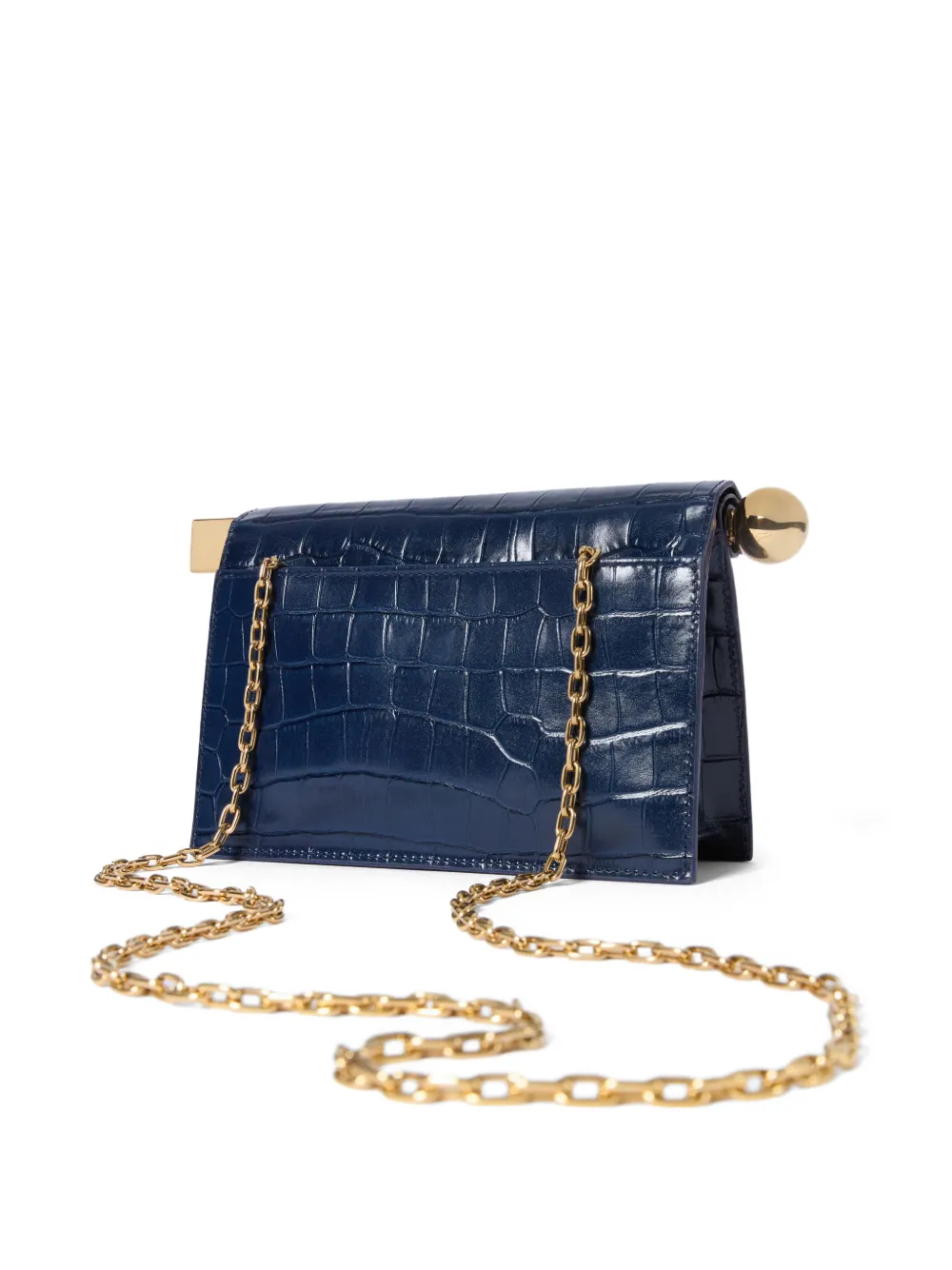 Jacquemus Kleine The Rond Carré clutch Blauw