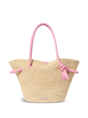Balenciaga XS Bistro Basket Tote Bag | Pink | FARFETCH