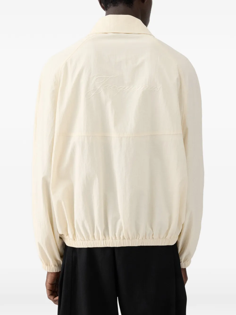 Jacquemus Elastisch jack met rits Wit