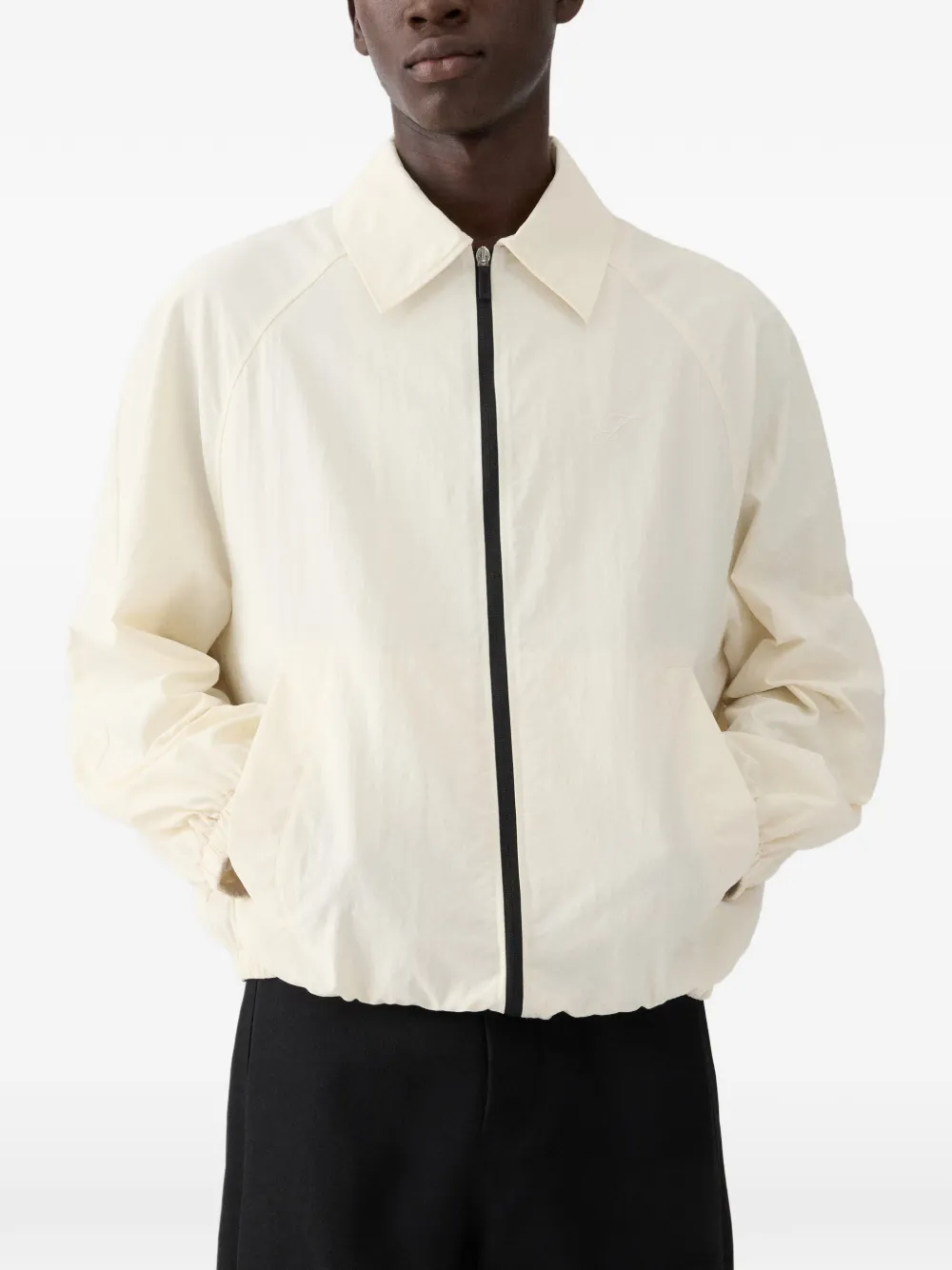 Jacquemus Elastisch jack met rits Wit