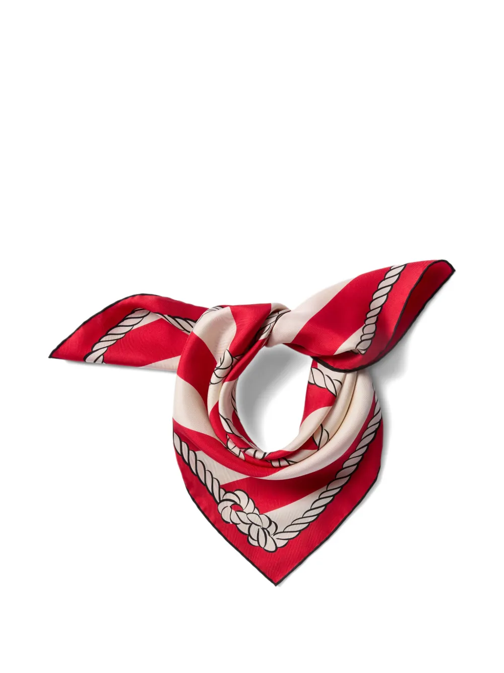 Jacquemus Bateau Corde sjaal Rood