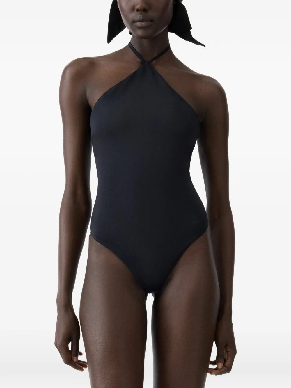 Jacquemus Bastide Swimsuit In Black