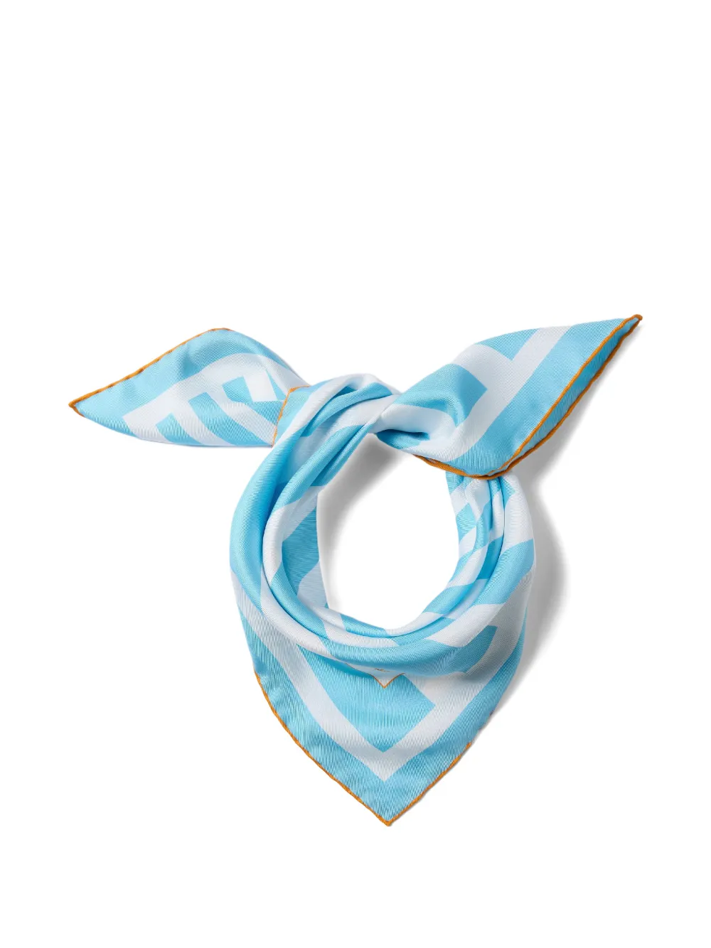 Jacquemus Gestreepte sjaal Blauw