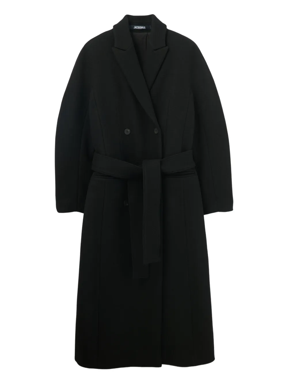 Jacquemus D'Homme double-breasted coat - Nero