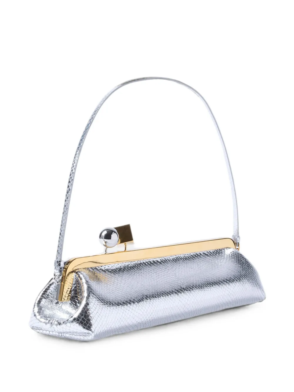 Jacquemus Salon clutch Zilver