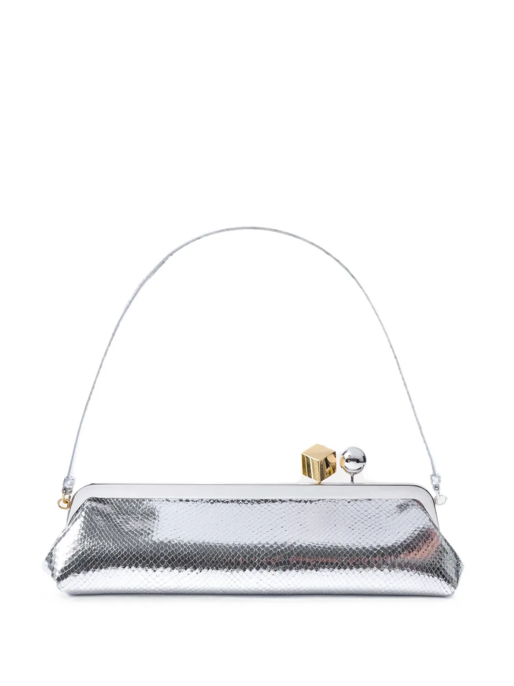 Jacquemus Salon clutch bag - Argento