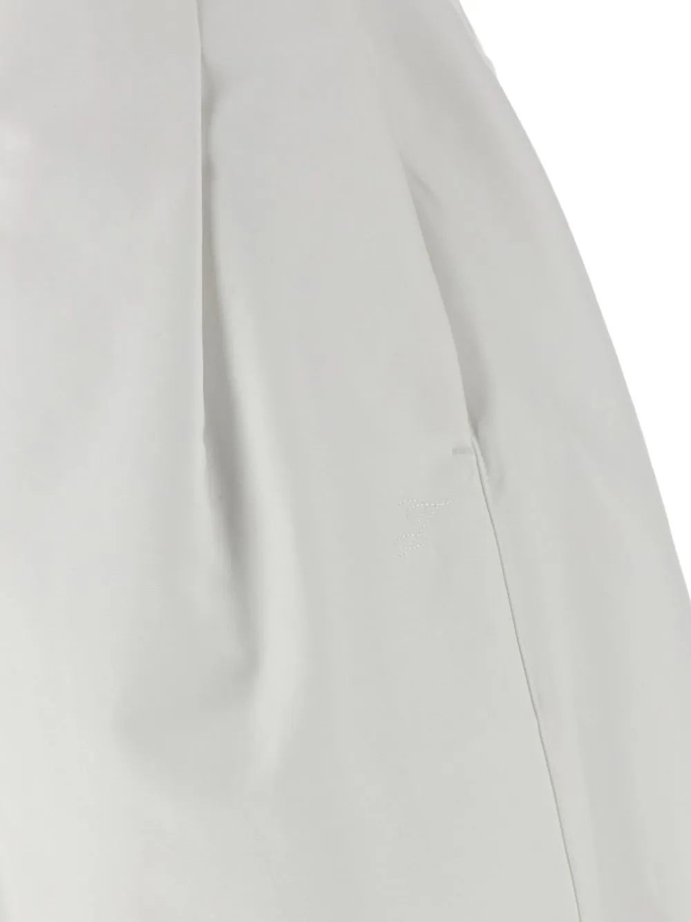 Jacquemus High waist broek Wit