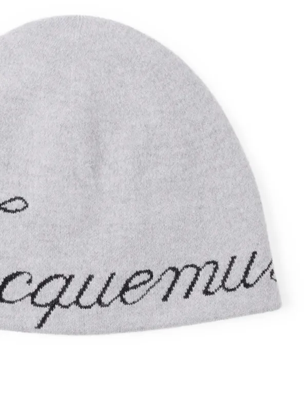 Jacquemus The Atelier ロゴ ビーニー | グレー | FARFETCH JP