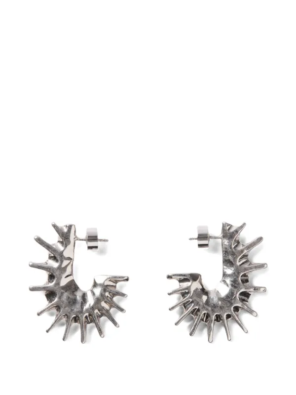 Jacquemus The Hippocampe Earrings in Silver