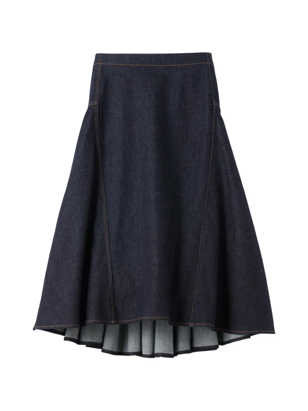 Jacquemus Lavoir de-Nîmes midi skirt - Blu