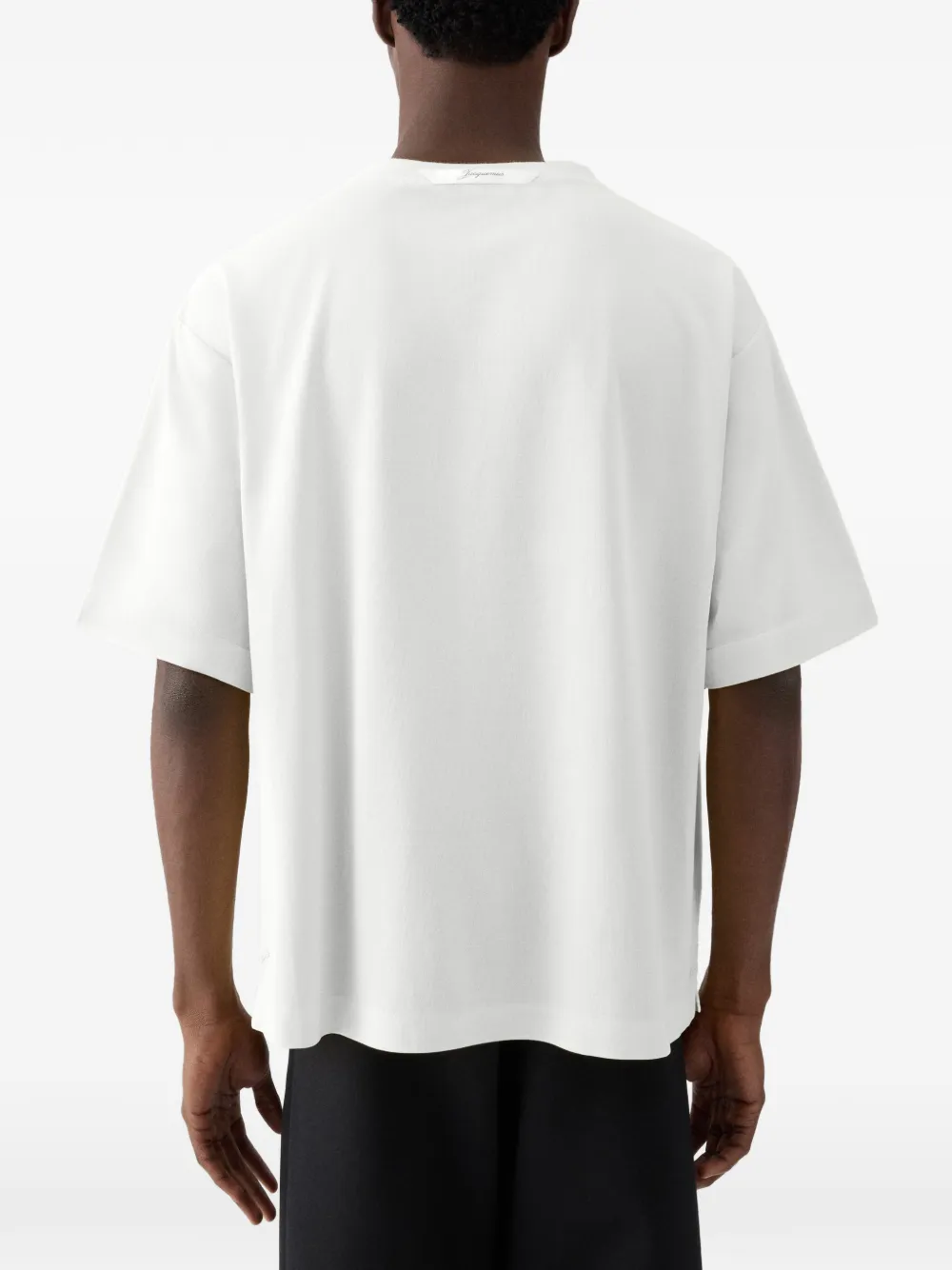 Jacquemus Rond Carré T-shirt Wit