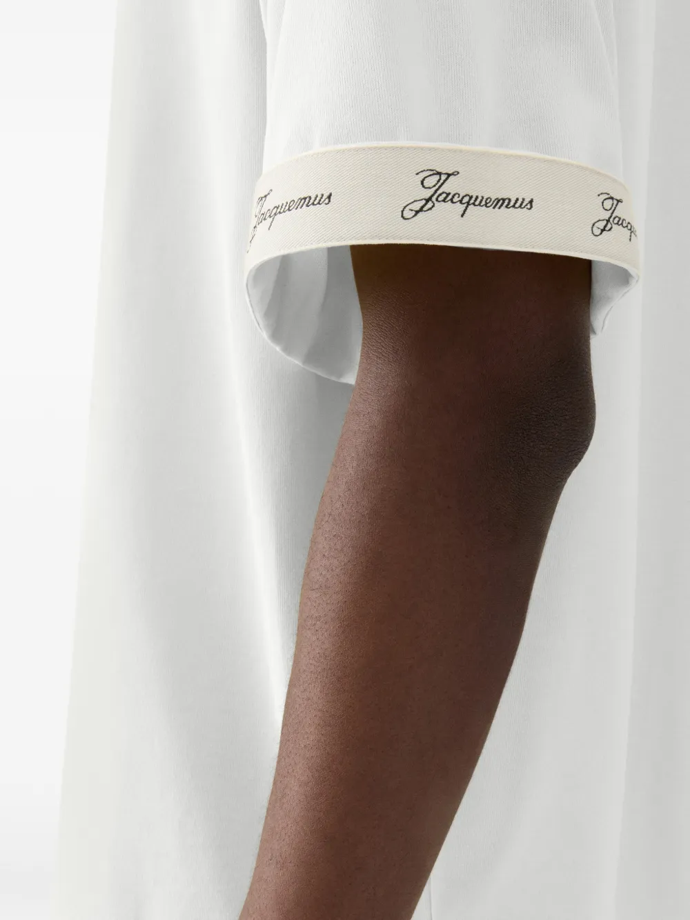 Jacquemus Rond Carré T-shirt Wit