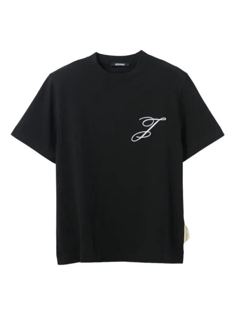 Jacquemus playera con logo bordado