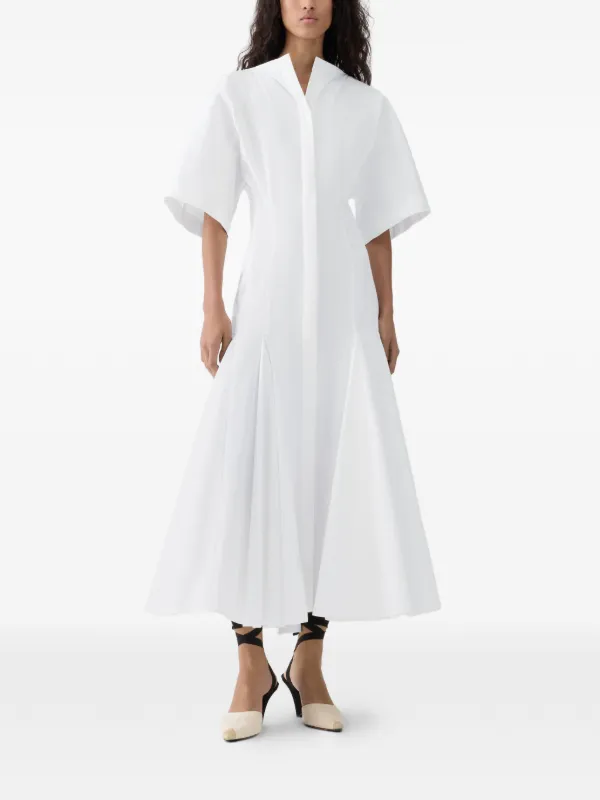 jacquemus the moisson cotton dress Jacquemus - The Moisson Dress - White - Size : 40
