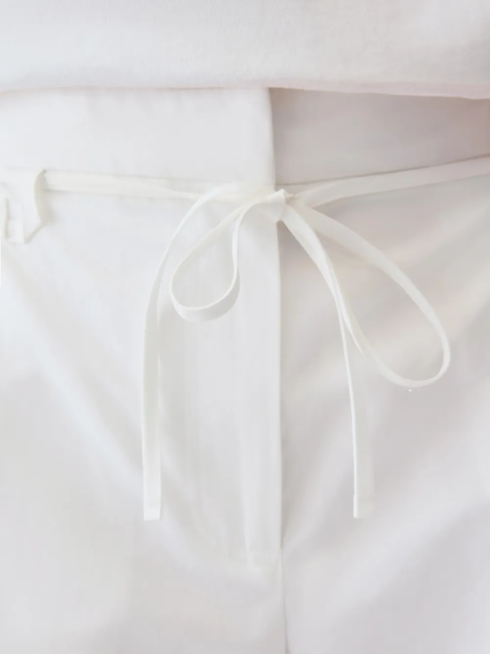 Jacquemus The Marin lichtgewicht lange shorts Wit