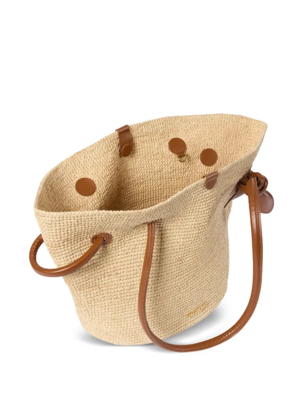 Jacquemus The Turismo Basket | Neutrals | FARFETCH