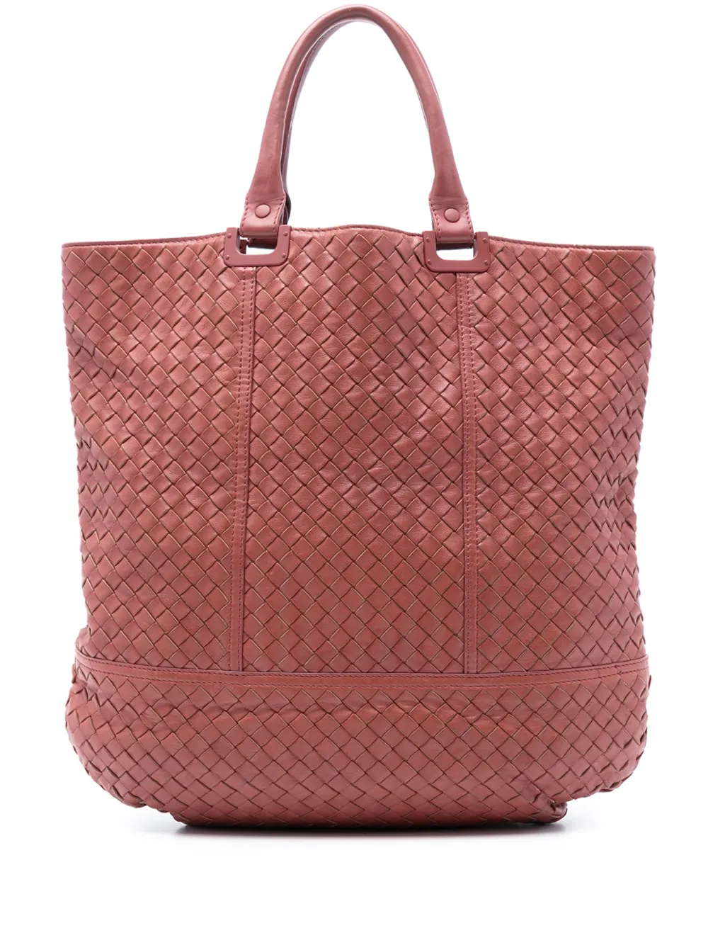 Bottega Veneta Pre-Owned 2012-2025 Nappa Intrecciato tote bag - Rosso