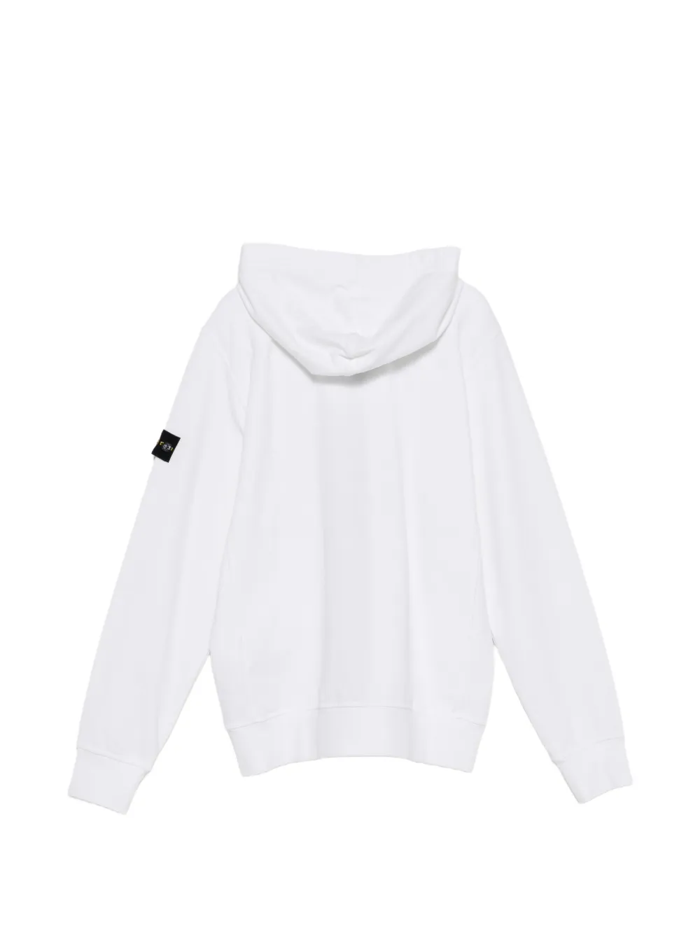  Stone Island Junior Hooded Zip-up Top - White 