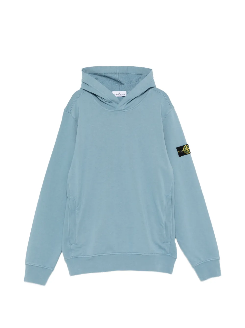 Stone Island Junior Felpa con cappuccio - Blu