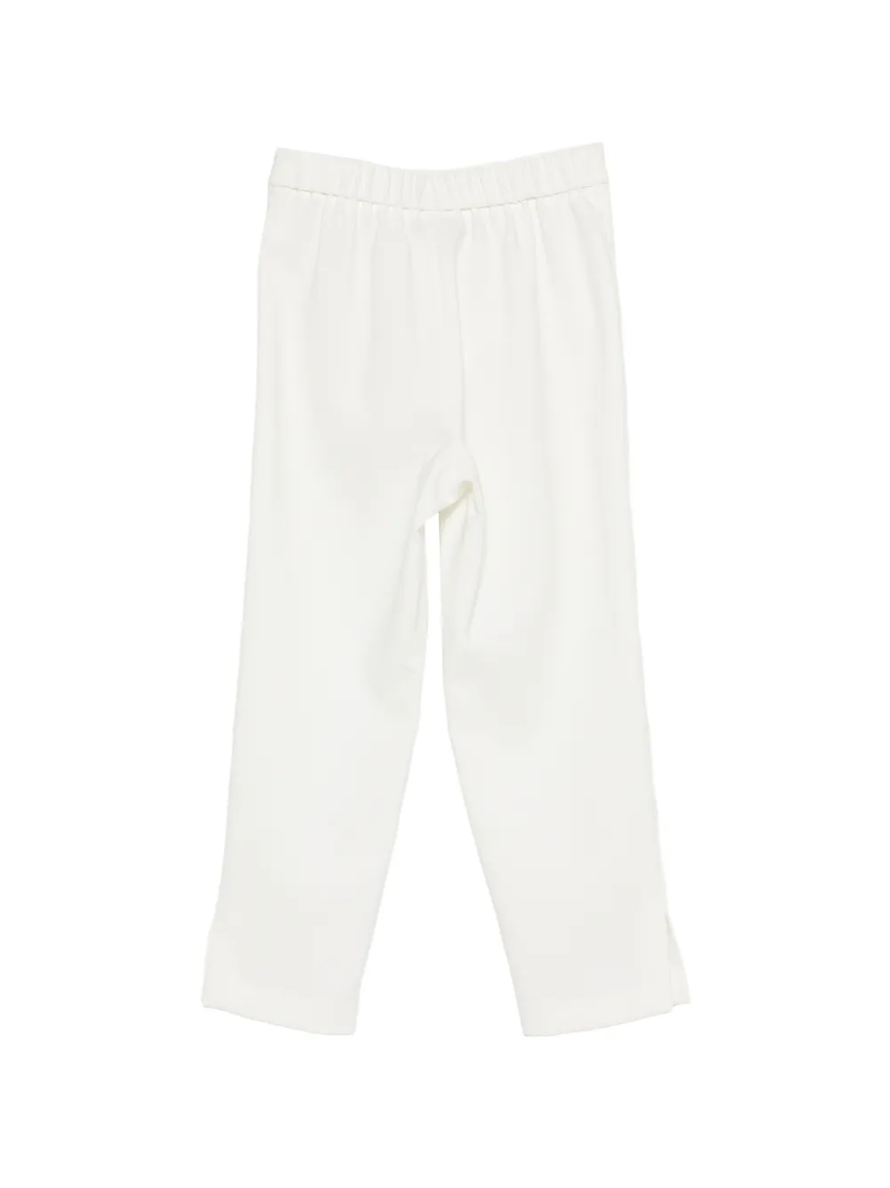  Twinset Kids Logo Trousers - White 