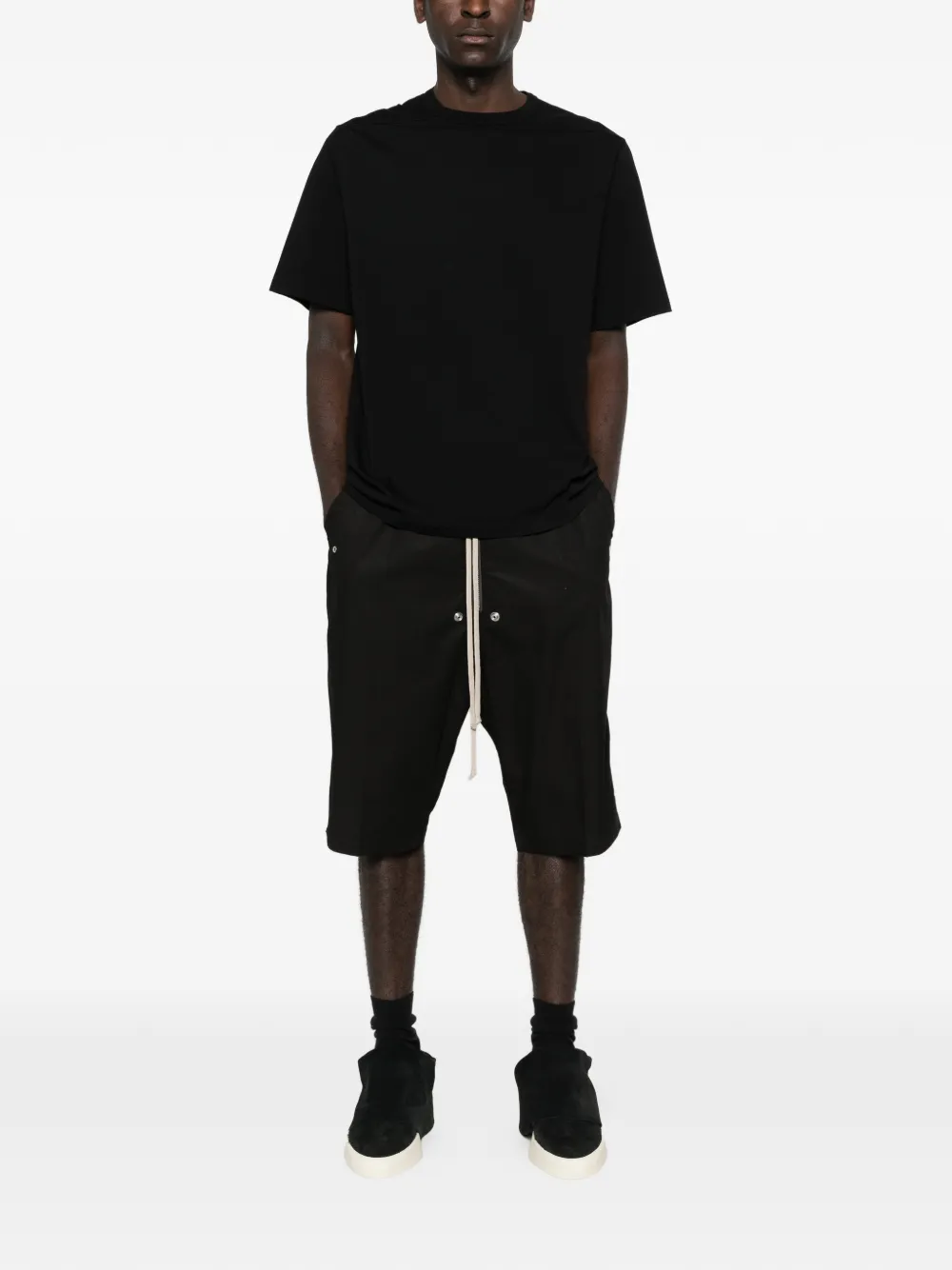 Rick Owens Bela Pods drawstring shorts | Drop-Crotch Shorts | Image 2