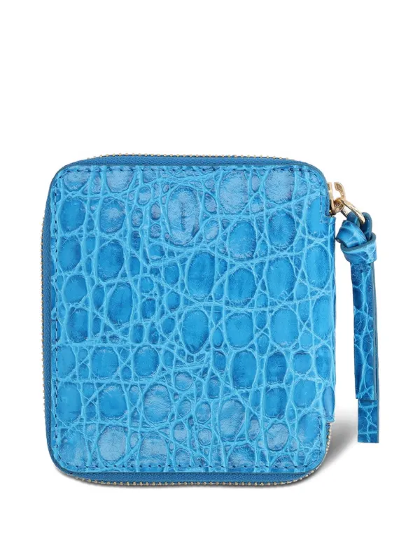 DRIES VAN NOTEN Leather Wallet | Blue | FARFETCH GE