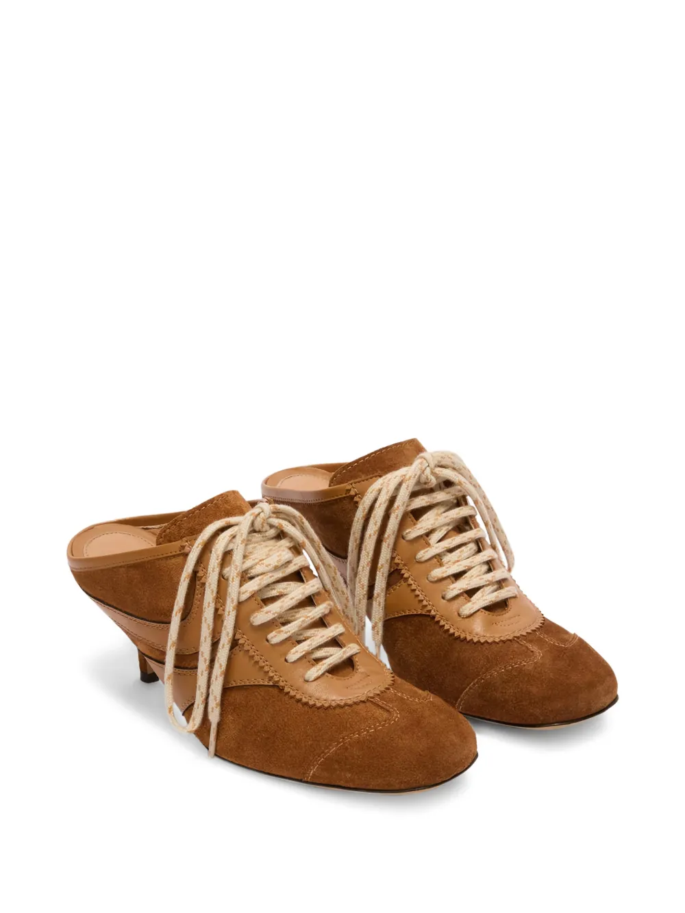 DRIES VAN NOTEN Muiltjes met hak Bruin