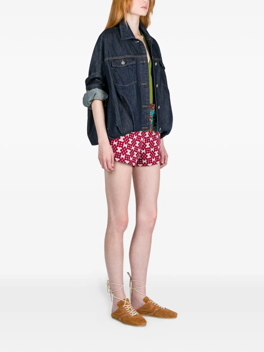  Dries Van Noten Denim Jacket - Blue 