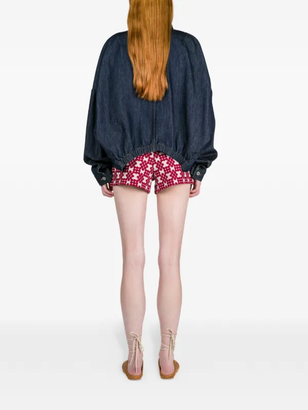 DRIES VAN NOTEN デニムジャケット | ブルー | FARFETCH JP