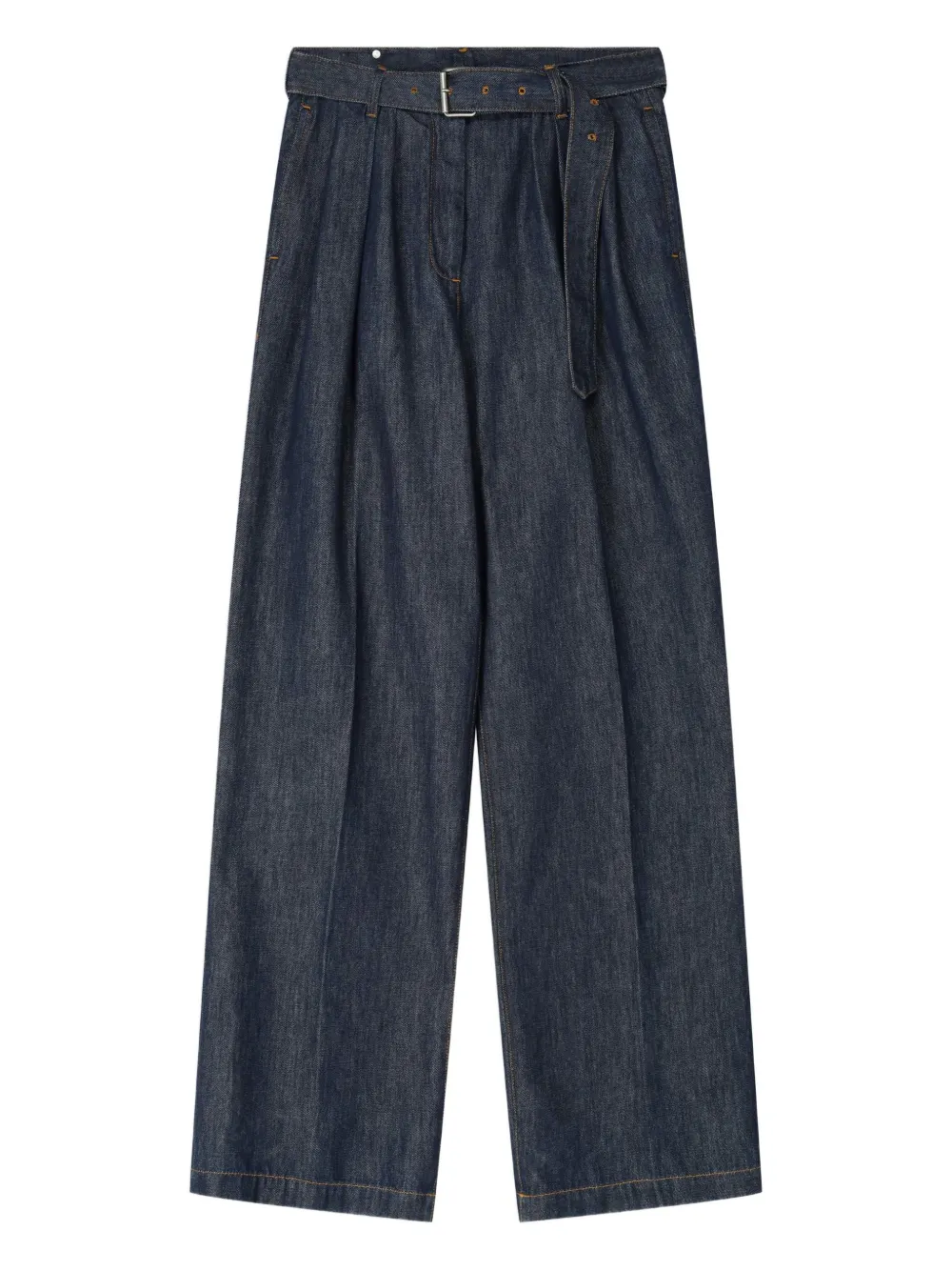DRIES VAN NOTEN Jeans con cintura - Blu